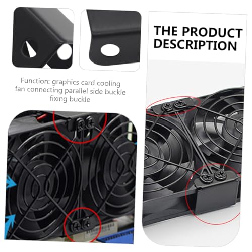 Bracket de montaje para ventilador GPU Toddmomy 4 pzas miniatura 7