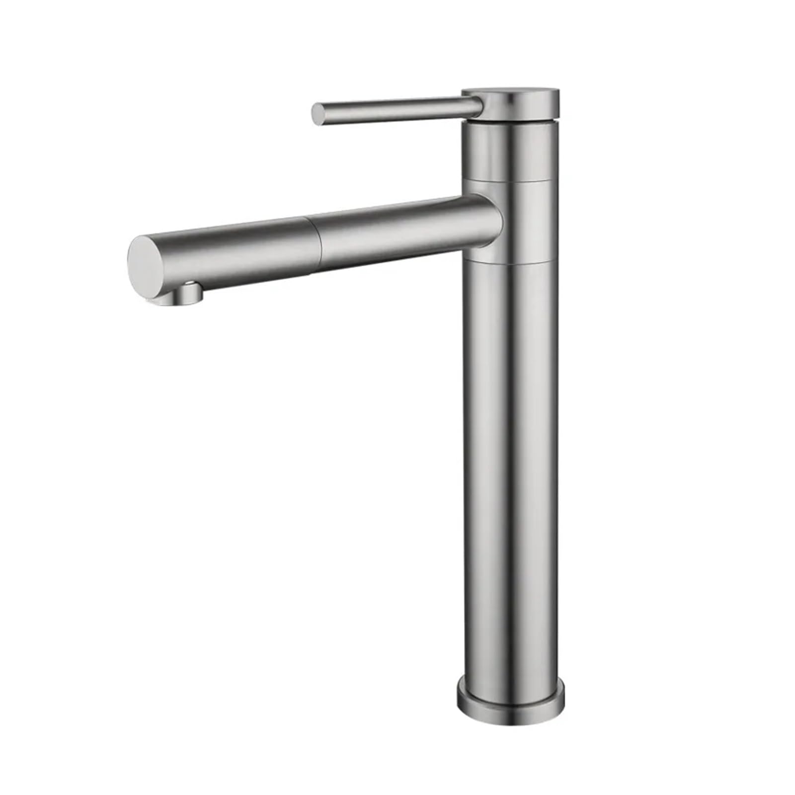 Mitigeur de lavabo salle de bain noir ou chromé avec mitigeur chaud froid 360