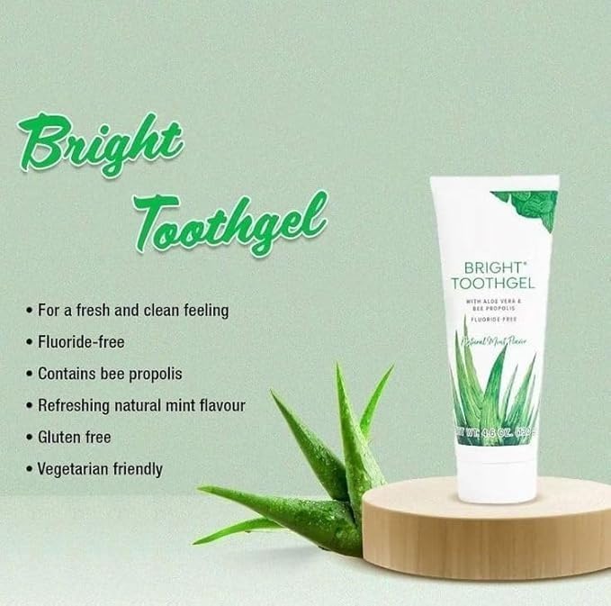 Image of Bright Toothgel With Aloe Vera And Propolis - 130gm