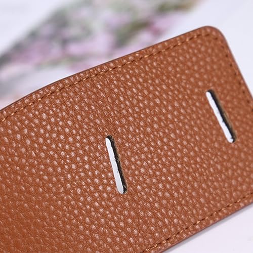 Women's PU Leather Waist Belt Dress Knotted Belt for Jeans Jumpsuit Coat4