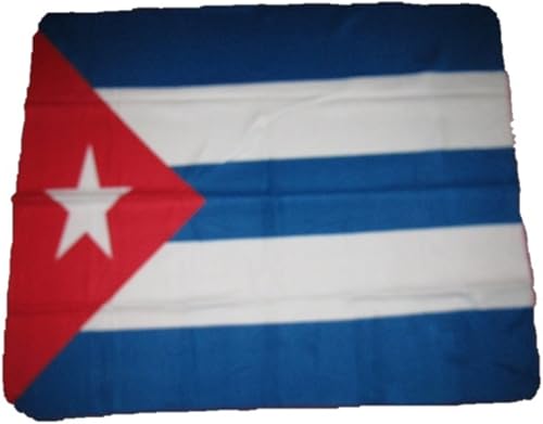 Manta de forro polar cubano de 50 x 60 pulgadas
