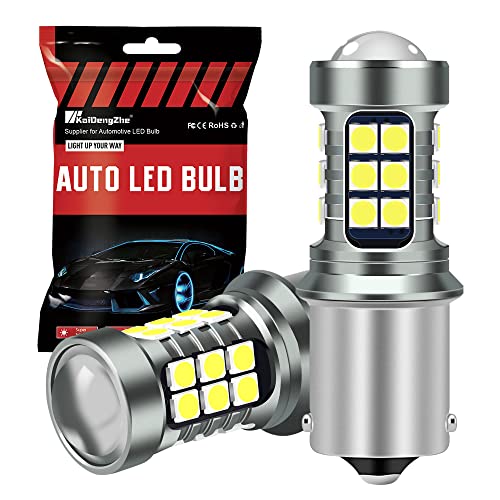 1156 BA15S Ampoule LED, KaiDengZhe P21W 7506 Ampoules de Freinage LED de Voiture 46SMD 3020 Puce Canbus Sans Erreur Remplacer pour Feu de la Position Inverse Tail Antibrouillard Arrière Rouge - 2PCS Cover