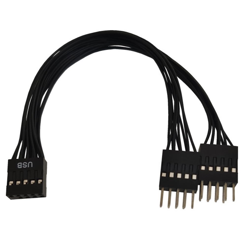 Amazon.co.jp: デスクトップPCマザーボードUSB 9ピンアダプタケーブル