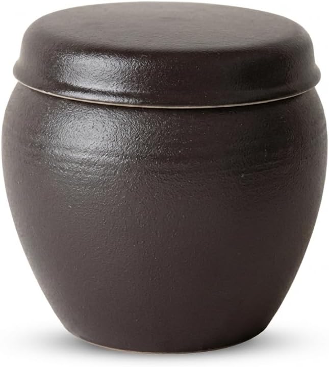 Korean Traditional Ceramic Salt Cellar (Large Size)