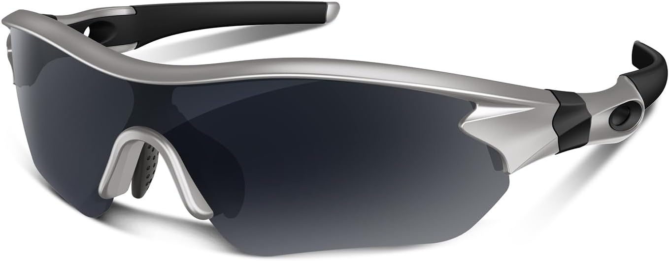 Polarized Sports Sunglasses for Men Women Youth Baseball Running Fishing Tennis Golf Cycling Driving Motor TAC UV400 TR90 - Image 9