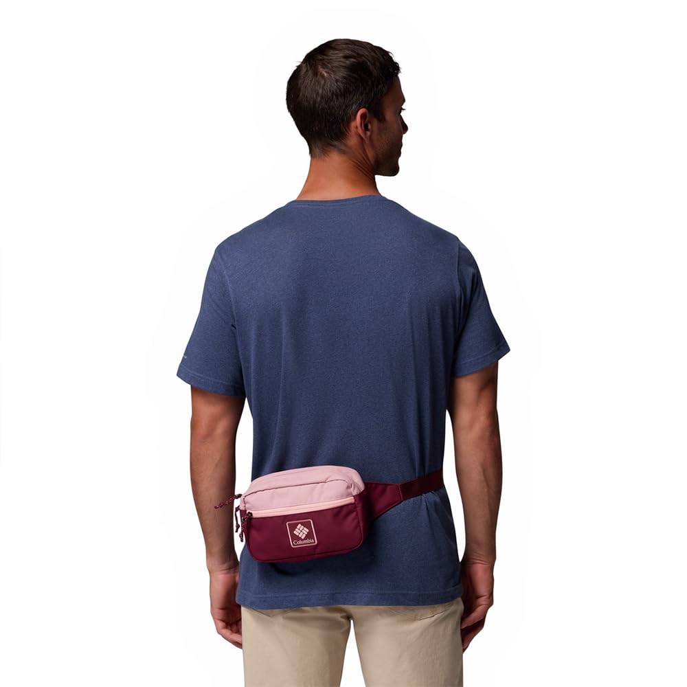 Columbia Trail Traveler - Riñonera Unisex (Rich Wine/Eraser Pink), Talla única