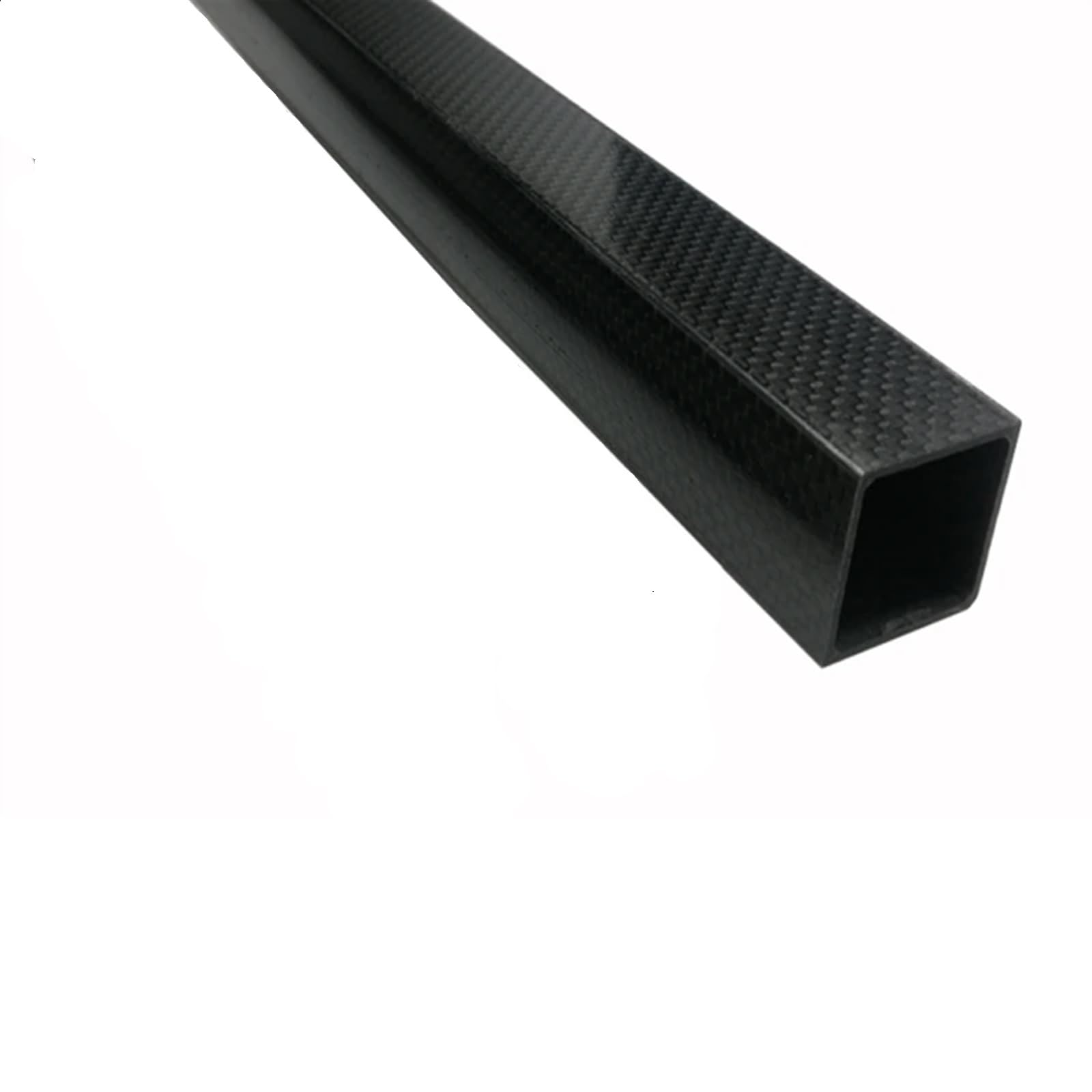 1pc 3K Full Carbon Fiber Square Tube high Strength Length 500mm OD 10mm 15mm 20mm 22mm 25mm 30mm Glossy Surface 3K Carbon Fiber Square(10x8x500mm 1pc)
