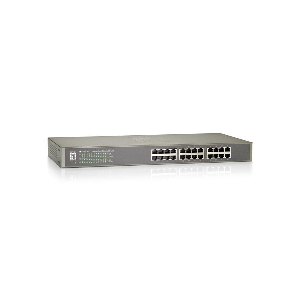 Level One FSW-2450 19 24-Port 10/100Mbps Switch