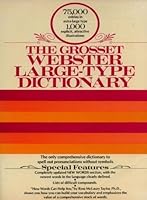 The Grosset Webster Large-Type Dictionary 0448146363 Book Cover