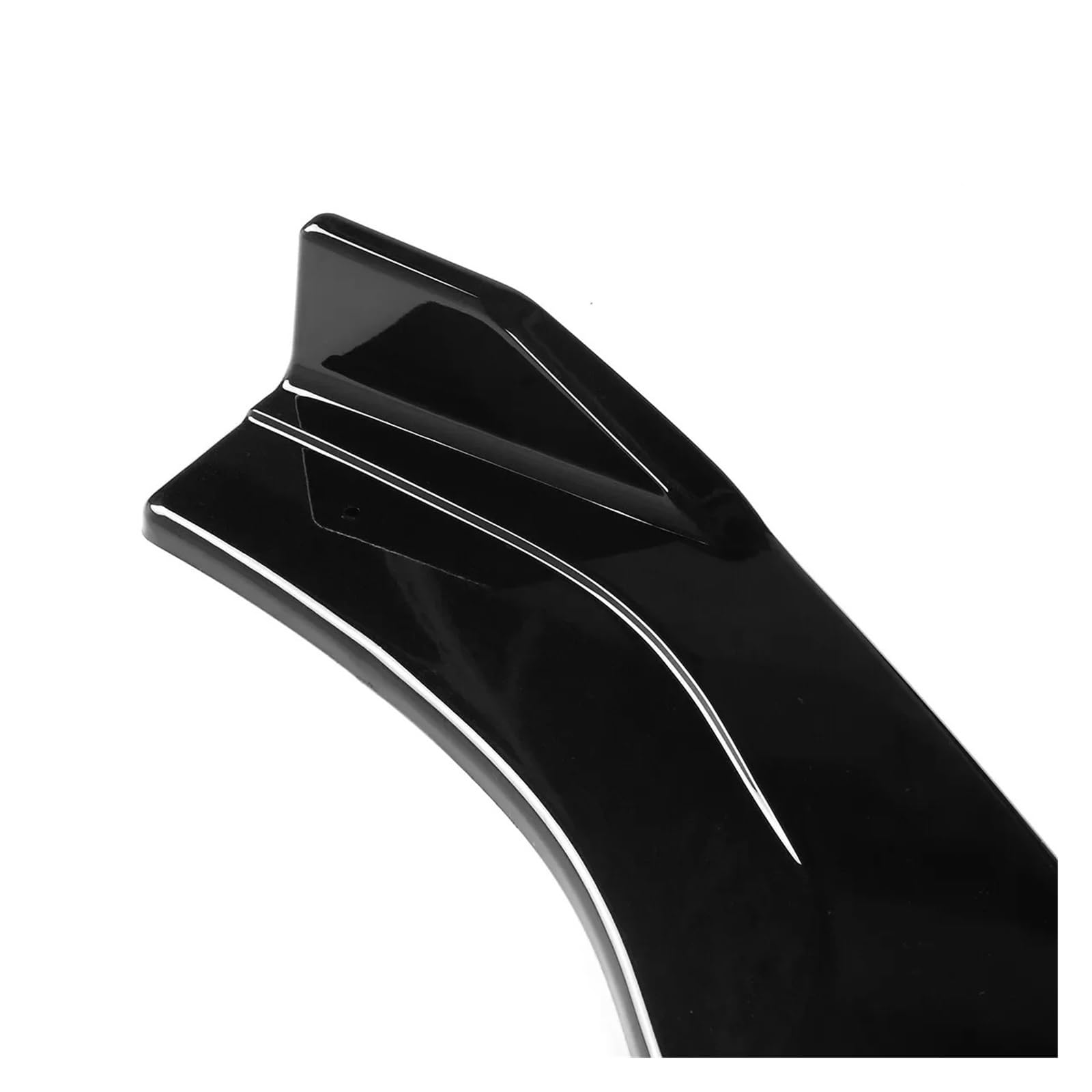 Spoiler Anteriore Per VW Golf 7.5 MK7/MK7.5 (2013-2020) GTI/GTD/R/R-Line, ABS, Nero Pianoforte, Da Imbullonare