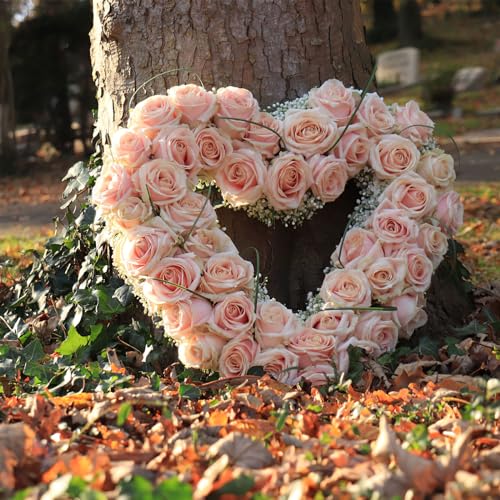 Support de fleurs en forme de cœur facile à installer pour fêtes et mariages