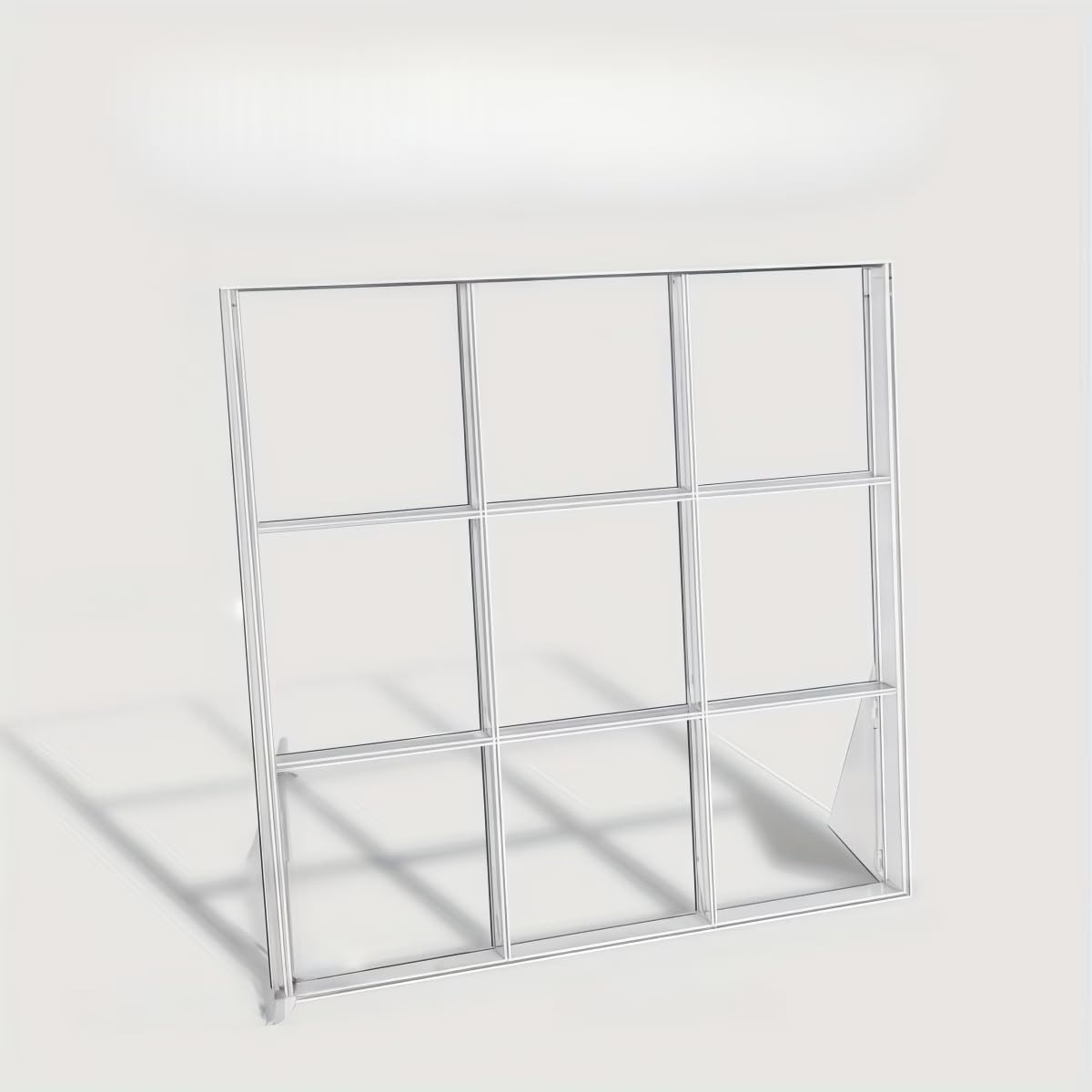 Acrylic Badge Display Stand 9-Grid Desktop Storage Organizer Anime Pin Dedicated Storage Display