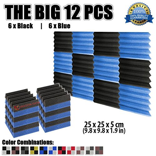 Super Dash 12 Pieza 25 X 25 X 5cm Insonorización