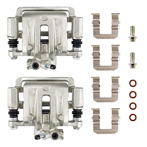 Image of PHILTOP Rear Brake Caliper 18-B5040, 18-B5041 Compatible with 2007-2017 Chevrolet Equinox, 2010-2017 GMC Terrain, 2012-2015 Chevrolet Captiva Sport, 2008-2010 Saturn Vue, 2007-2009 Pontiac Torrent