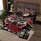 Note : Le couvre-lit et les taies d'oreiller sont imprimés avec un motif sur le recto uniquement.