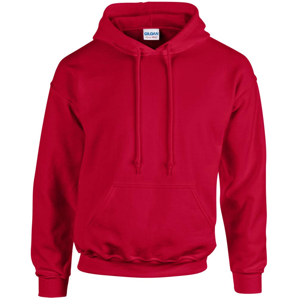 GILDAN - Heavy Blend Hooded Sweatshirt. 18500 M Cherry Red