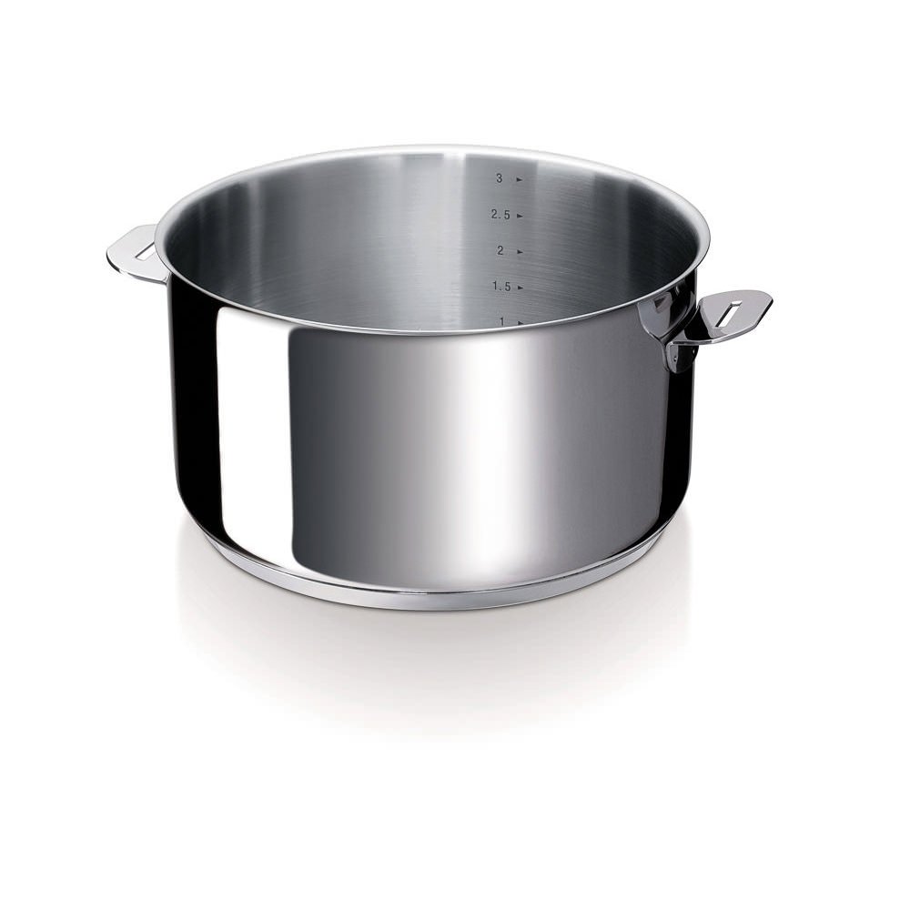 Beka Cookware Evolution Stainless steel 18/10 Body for Saucepan/Casserole, 14 cm