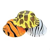 Animal Print Derby Hats