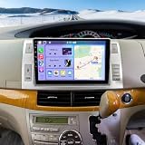 4G+64G Android 15 Car Stereo for Toyota Previa Estima Tarago 2006-2016 w/Wireless CarPlay Android Auto, 10" IPS Touch Screen 2 Din Car Radio Support Multimedia Player GPS Navi Bluetooth WiFi Camera