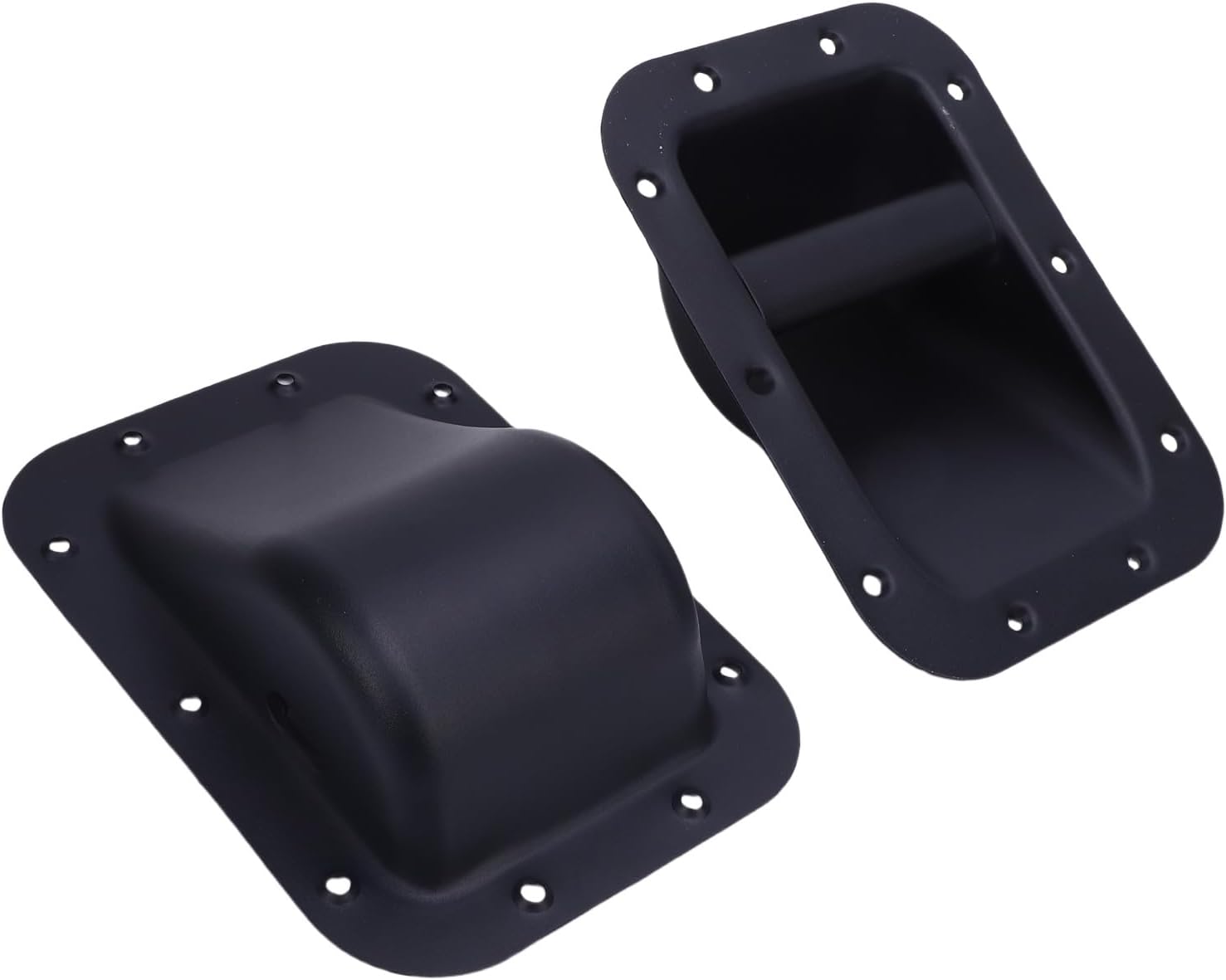 Gugxiom 2 Pack Metal Recessed Speaker Cabinet Handles Grasp Replacement, for PA DJ Speaker, Cabinet, 220 * 160mm