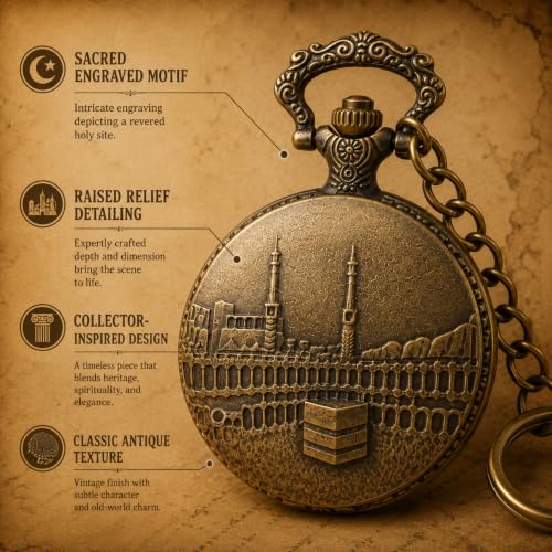 Image of Antique Bronze Pocket Premium Vintage Theme Metallic Home Key Chain & Key Rings | Best Gift for Men, Woman, Boys & Girls on their Special Occassions