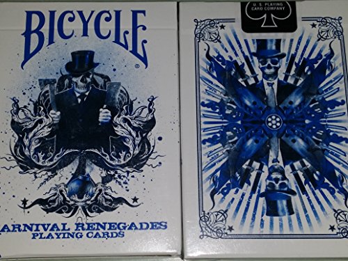 Lot 3 Decks Karnival Assassins And Renegades Bicycle Playing Cards #TOP1