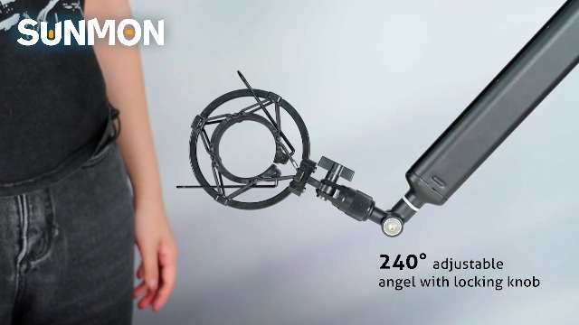Amazon.com: SUNMON AT2020 Shock Mount with Windscreen, Shock Mount