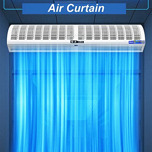 ZH-1 150cm Gewerblicher luftschleier für Tür, Fenster, Eingang, Wandmontierter Hoch Luftvolumen Umluft Innenluftschleier, natürlicher Wind Cover