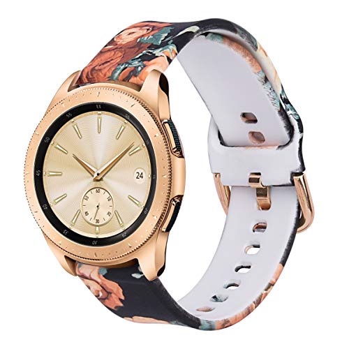 VIGOSS Strap Compatible with Galaxy Watch 42mm Bands/Active 2 40mm/44mm Band Women 20mm
