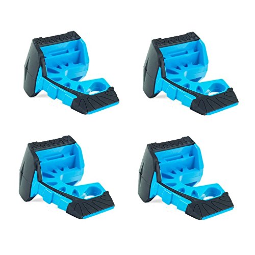 Wedge-It - The Ultimate Door Stop - Blue (4 in quantity)