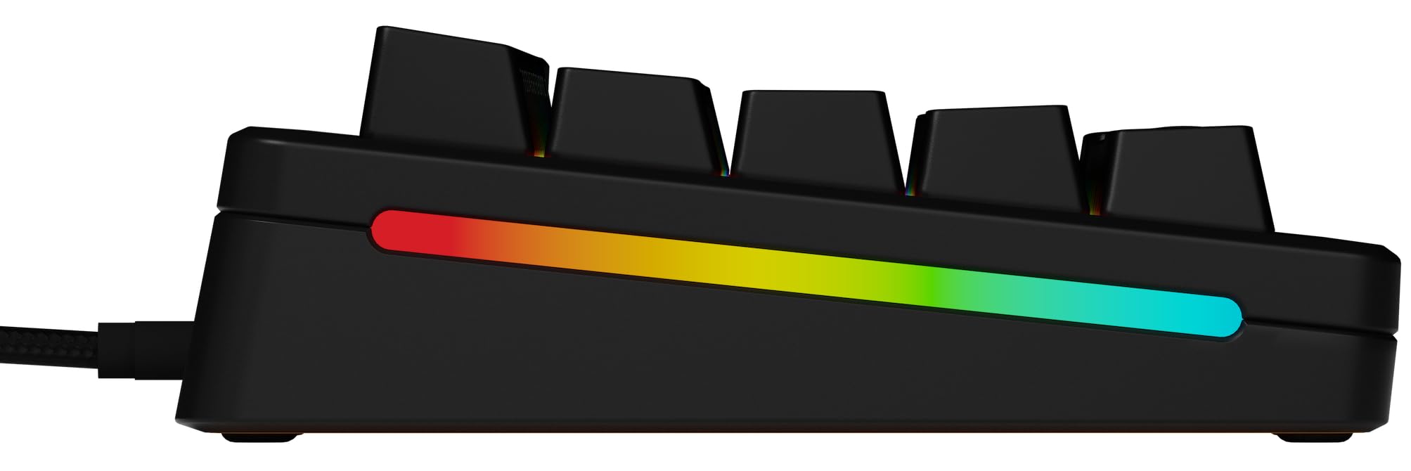 GLORIOUS GMMK 3 HE Teclado Inalámbrico 65% AZERTY FR (Negro) | Tecnología Hall Effect rápida, tasa de sondeo 8000Hz, switches magnéticos Fox, junta modular muy flexible, diseño de calidad