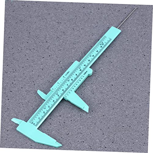 Calibrador Mini Portátil de Plástico Métrico miniatura 6