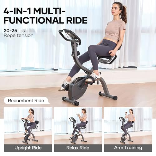 Exercise Bike Stationary Bikes for Home Recumbent Exercise B...