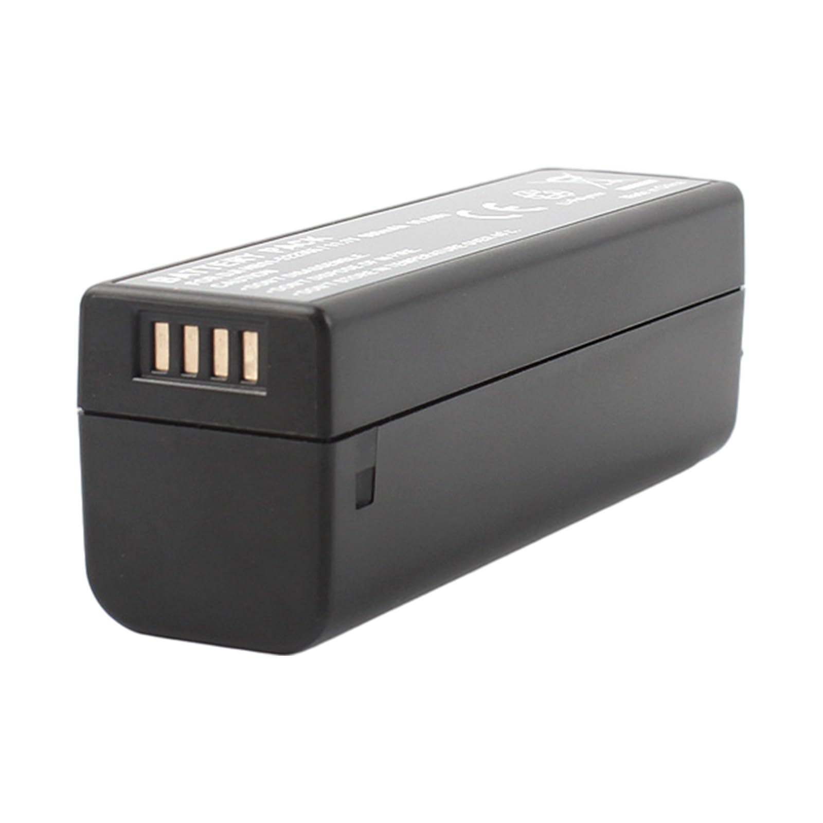 Cámara portátil 4K móvil, repuesto de batería de 980 mAh