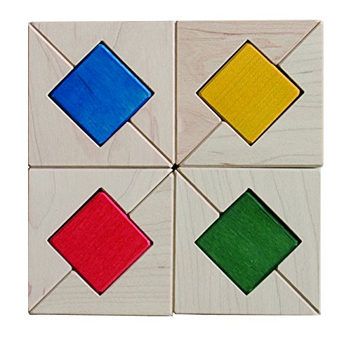 Amazon | マストロ・ジェッペット 木のおもちゃ 積み木 CUBICOLO