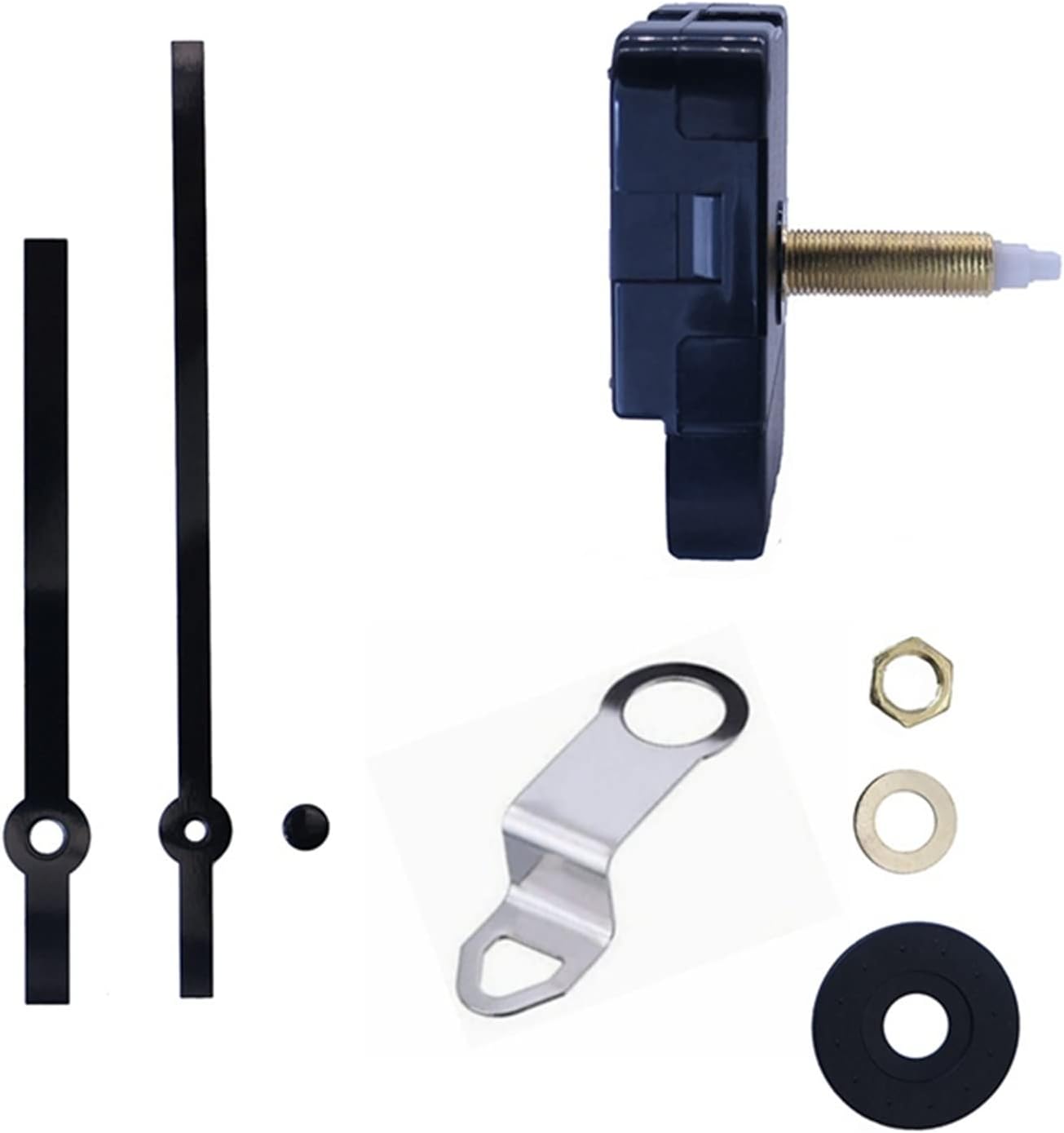 YANGQI yaoqijie 10sets Long Shaft 31mm DIY Watch Wall Clock Movement Quartz Clock Mechanism Step-Movement Parts Repair Replacement Accessories Lasting
