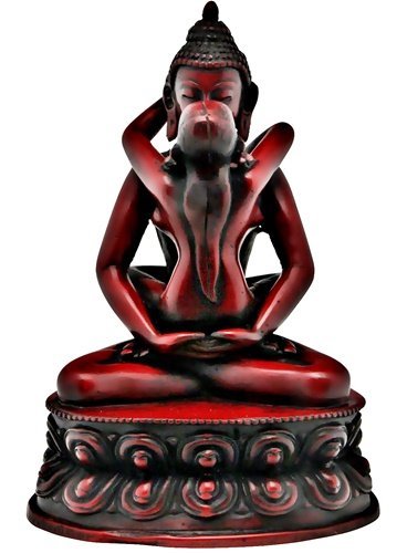 Bellaa 29639 Buda Estátua Yab Yum Shakti Embrace Tantra 15 cm