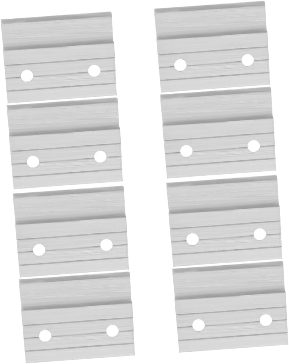 Homoyoyo 1 Set Hanging Edge Aluminum Profile Clip Board Hangers