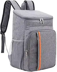 Mochila Térmica Impermeável 23L – Resistente, Grande, Para Viagem, Pescaria, Praia, Camping, Marmita e Bebidas