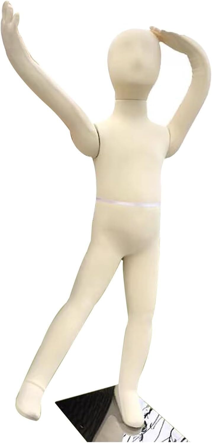Schaufensterpuppe Körperform Styropor Kinder Schaufensterpuppe Für Nähprojekte, 1-14 Jahre Altes Kind Ganzkörperkleid Form Puppe Für Schaukasten Schlafzimmer Arbeitszimmer, 12 Years Old