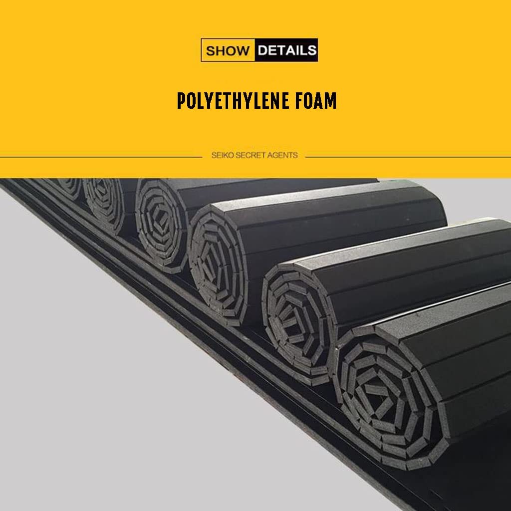 Tappetino da Ginnastica Rollout Durevole Palestra Wrestling Tumbling Mat Cheer Robusto Schiuma Tappetino per Esercizi per L'allenamento Domestico (Size : 5cm/m²/1.97inch Thick)