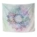 Mandala Tapestry Wall Hanging 100% Cotton Bohemian Wall Decor Tapestry Hippie Wall Tapestries Table Covers Beach Blanket Bedspread Wall Art Indian Dorm Decor For Living Room Bedroom 51"×60" Kuquce
