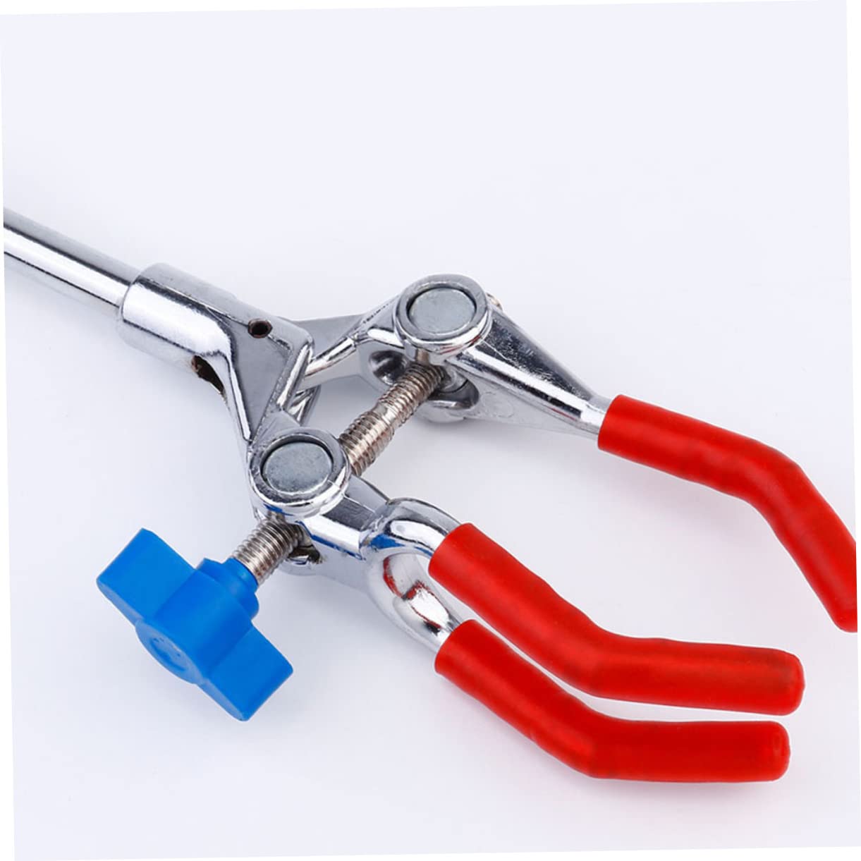 MUCKLILY Beaker Clamps 3 Prong for Flask and Test Tube Zinc Alloy Electroplating Safe for Boys and Girls Sturdy Construction