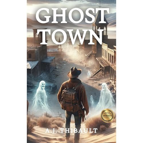 Ghost Town Audiolibro Por A.J. Thibault arte de portada