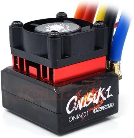 Hell Blaze 60A Brushless Sensored ESC for 1/10 1/12#ONI4601