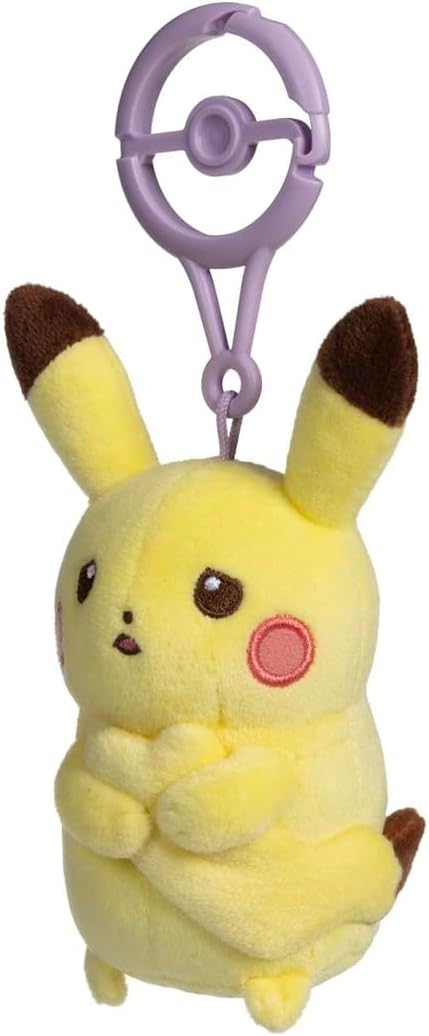 Pokémon Center: Pikachu (Modest) Natures Plush Key Chain