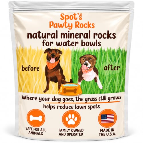 Spot's Pawty Rocks - Helps Reduce Yellow Lawn Spots from Dog Urine