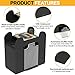 Automatic Card Shuffler - Electronic Casino Poker Card Shuffling Machine - Uno Shuffler Card Machine - Battery Operated Plastic Cards Mixer - 6 Decks Playing Cards for Home & Party - 2M USB Line