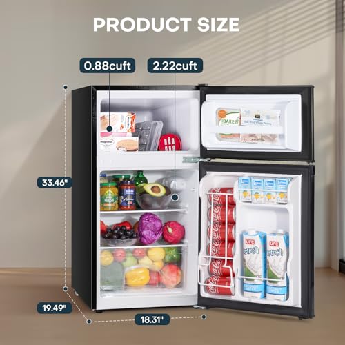 Upstreman BD311-STAINLESS 3.1 Cu.Ft Mini Fridge thumb #1