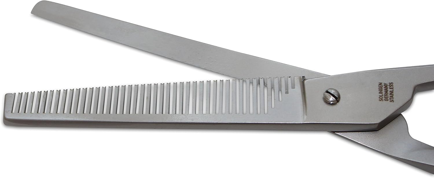 Mars Professional Stainless Steel Grooming Shears, 46 Tooth Blender, Thinning Scissors